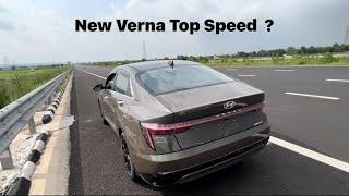 New verna top speed 2023 | speed test