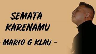 Semata Karenamu - Mario G Klau_Fingerstyle Cover. @mariogklauofficial @cinnamon9367