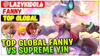 Top Global Fanny Vs Supreme Yin [ Top Global Fanny ] ＠lazyKido1.6 - Mobile Legends Emblem And Build