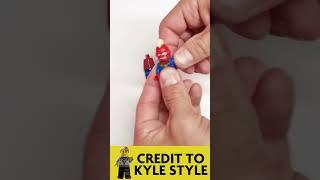 How To Make Homade Spiderman Suit LEGO Minifigure Custom