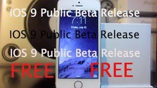 How to Download IOS 9 Public Beta on Iphone or Ipad FREE!