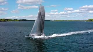 Dragonfly 40 - Test sail, preview