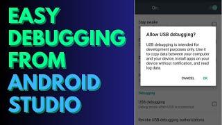 Run and Test App on Real Device from Android Studio (USB Debugging)