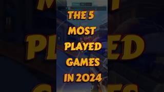 Top 5 most popular video games in 2024 #pcgaming #bestsellinggames #xboxgaming