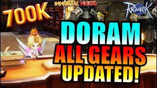 DORAM 700K DP!! GEARS, NEXUS, FEATHERS UPDATE!! - RAGNAROK ORIGIN