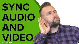How to Sync Audio & Video Sources