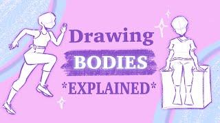  How I Draw Bodies  || simple tutorial; step by step [2023]