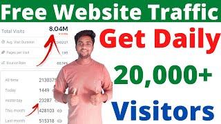 Free Website Traffic 2021 | Get Free Website Traffic From Website Which is Having 145 Million Users