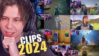 RUBIUS reacciona a MEJORES CLIPS de SUS DIRECTOS en 2024