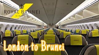 London - Brunei | Royal Brunei Airlines | Economy Class 787-8