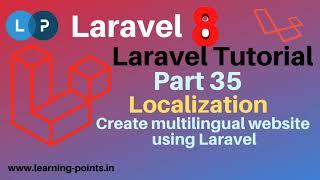 Laravel Localization | Create multilingual site using Laravel | Locale | Laravel 8 | Learning Points