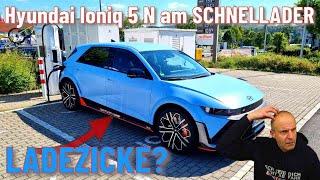 Hyundai Ioniq 5 N am Schnelllader: Rabauke auf der Straße und Diva am HPC?