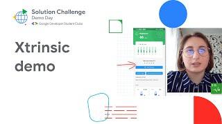 Solution Challenge Demo Day 2022 Project: Xtrinsic