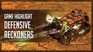 [C&C3: Kane's Wrath] Game Highlight - Using Reckoners Defensively + Fun Game on Arena