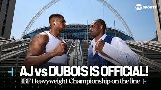 Press Conference: Anthony Joshua and Daniel Dubois IBF TITLE FIGHT CONFIRMED for Wembley Stadium 