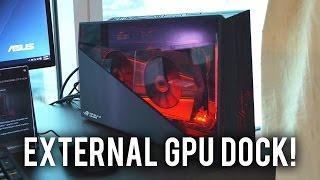 ASUS XG2 External GPU Dock - Dual USB Type-C for PCIe bandwidth