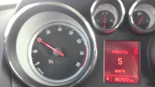 Динамика разгона Opel Astra J GTC 1.4t AT