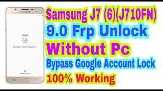 Samsung J7(6)(J710FN) 9.0 Pie Frp Unlock Without Pc||Bypass Google Account Lock 100% Working