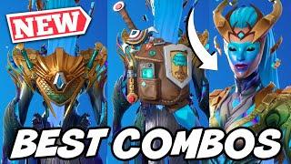 BEST COMBOS FOR *NEW* THE CUBE QUEEN ISLANDBANE SKIN (SEASON 8 SECRET SKIN)! - Fortnite