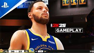 NBA 2K25 (PS5) Gameplay: WARRIORS vs LAKERS | [4K UHD]