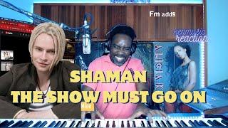SHAMAN Богемская рапсодия   The Show Must Go On Ярослав Дронов cover REACTION