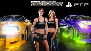 Need For Speed UNDERGROUND PS2 - Best Intro In ANY NFS Game??!!