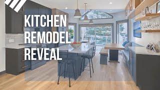 U-shaped Kitchen: Before and After A Remodel