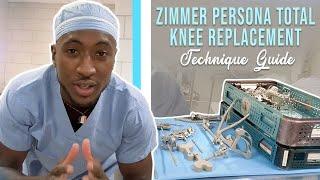 Zimmer Persona Total Knee Replacement Technique Guide