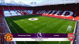 Manchester United vs Arsenal | Old Trafford | 2024-25 Premier League | PES 2021