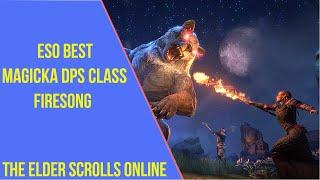 ESO Best Magicka DPS Class Firesong