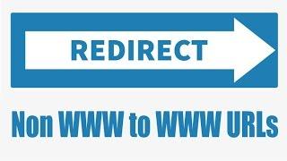 How to Redirect Non WWW to WWW URLs using .htaccess File