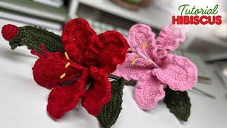 Crochet Hibiscus | TUTORIALMayelin Ros