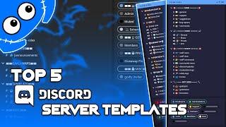 Top 5 Best Discord Server Templates - As 26TH