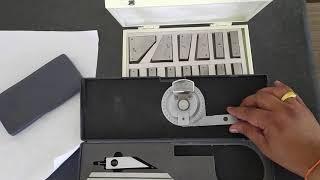 Universal Bevel Protractor |  Least Count | How to Take Reading Application | Angle Measurements