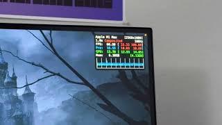 Zephyrus G14 (Ryzen 9/RTX 3060) vs Mac Studio (M1 Max) Gaming Noise Test