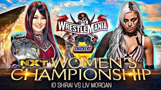 WR3D WRESTLEMANIA 37 || LIV MORGAN VS IO SHIRAI || NXT WOMEN'S CHAMPIONSHIP MATCH ||