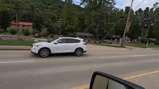 The view of Maggie Valley, North Carolina 10-1-2024