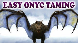 ARK | HOW TO EASY TAME AN ONYC | Easy Bat Taming With A Trap in ARK Survival Evolved