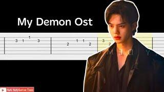 Yoari - True 'My Demon' Ost - Guitar Tab Tutorial