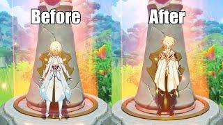 All Changes Before vs After The Archon Quest - Genshin Impact