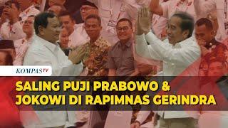 [FULL] Prabowo dan Jokowi Saling Puji di Malam Penutupan Rapimnas Partai Gerindra