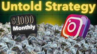 An Amazing Method to Make Money on Instagram (Beginner Friendly) Step by Step !