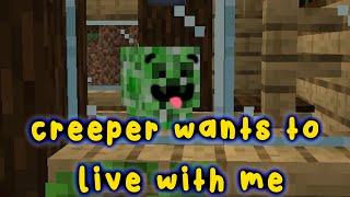 Сreeper stole my house | How to destroy the creeper?