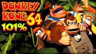 Donkey Kong 64 - 101% Longplay Full Game Walkthrough Guide No Commentary Gameplay Playthrough