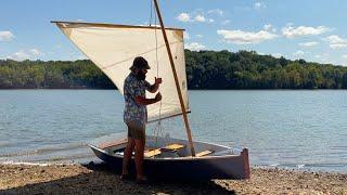 Rigging My Home Built Sailboat | 12ft Skiff