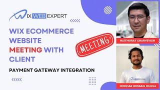 Wix Ecommerce Website Meeting With Client | Wix Web Expert