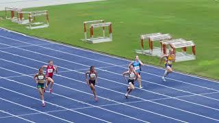 100m 13W H3 Georgia Harris 12.99Q +0.5 Qld School Championships 2017