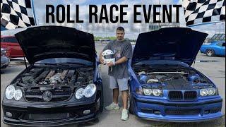 Roll Race Event - რბოლები დრაგზე (CLK55 vs Everyone)