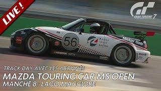Gran Turismo 7 - Track day avec les abonnés - Mazda Touring Car MS Open - Manche 8 : Lago Maggiore