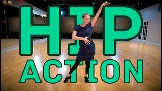 Hip Action in Latin Dancing | Cuban Motion and Figure Eight